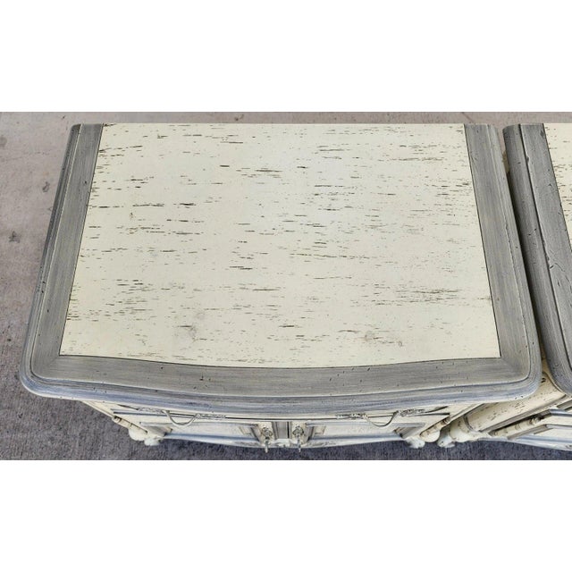 Wood Picklewood Nightstands by Century Furniture Pair For Sale - Image 7 of 11