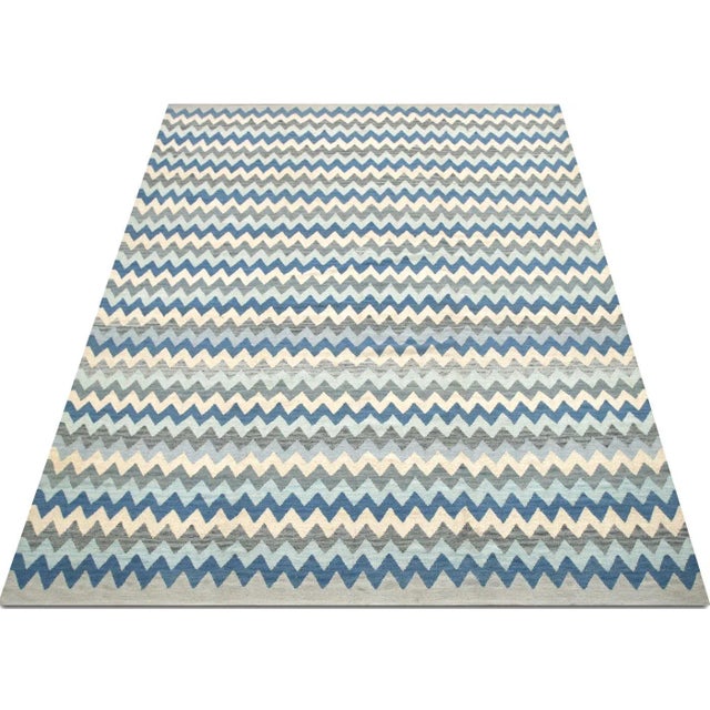 Contemporary Egyptian Kilim Rug For Sale - Image 4 of 5