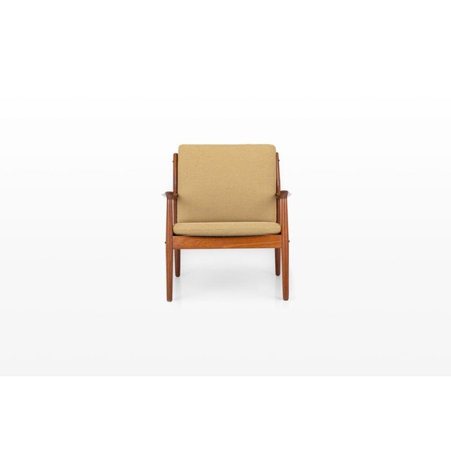 Beautiful easy chair, model 218, designed by Grete Jalk for Glostrup Møbelfabrik, Denmark, 1960s. This elegant mid-century...