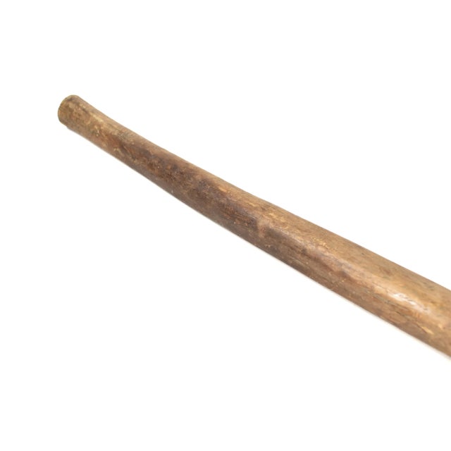 Wood Early 20th Century Lobi Garden Hoe Tool Burkina Faso For Sale - Image 7 of 7