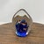 Vintage Murano Aquarium Fish Cobalt Paperweight For Sale - Image 4 of 8