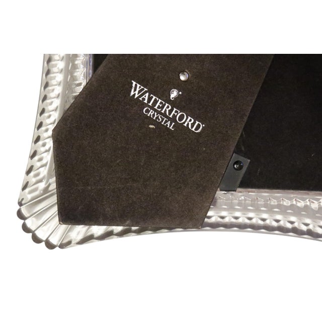 Glass Waterford Wellesley Crystal 10" X 8" Picture Frames, a Pair For Sale - Image 7 of 7