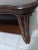 Coastal 1980s Tommy Bahama Style Coffee Table Rectangular Dark Tone For Sale - Image 3 of 4
