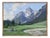 Paul Schuler, Croda Rossa d'Ampezzo, 1920s, Oil Painting on Canvas, Framed For Sale