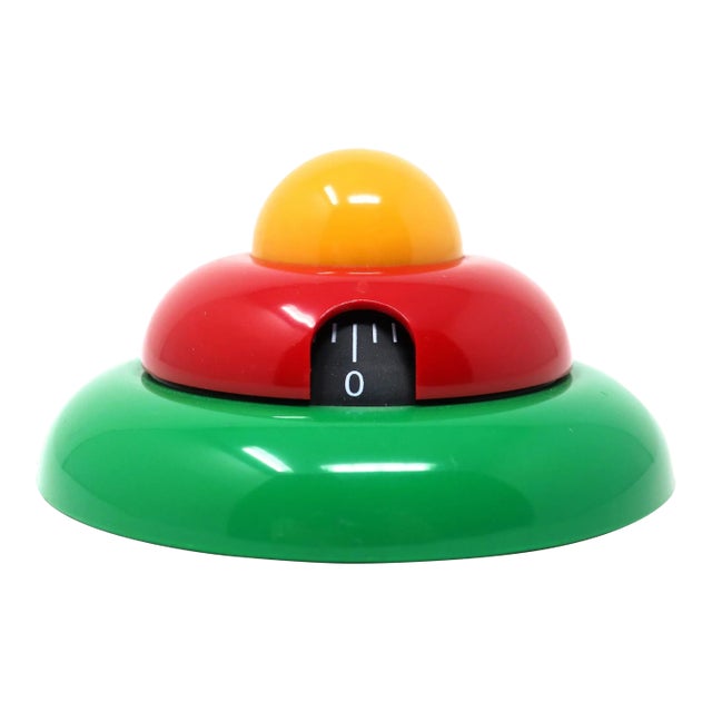 Postmodern Funnytime 105 Kitchen Timer by Roberto Pezzetta for WikiDue For Sale