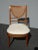 1990s Vintage Alfonso Marina Ornate Cane Chair W White Cushion For Sale - Image 5 of 13