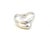 Contemporary 1990s Tiffany & Co Estate Wave Ring By Elsa Peretti Size 6 Sterling Silver, Size 6 For Sale - Image 3 of 8