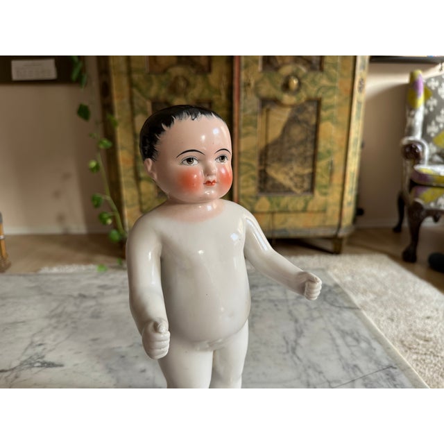 White Biedermeier Porcelain Bathing Doll, Germany, 1820s For Sale - Image 8 of 15
