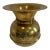 Vintage Pony Express Chewing Tobacco Brass Advertising Spittoon For Sale