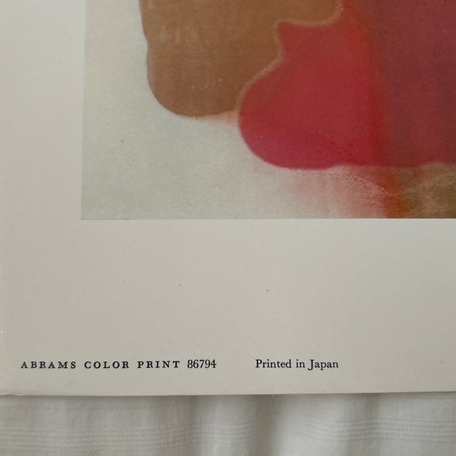 1960s Morris Louis Unframed Lithograph For Sale - Image 4 of 9