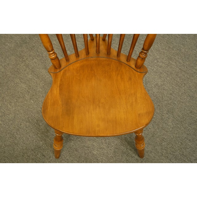Late 20th Century O'Hearn Furniture Gardner Ma Solid Sugar Maple Dining