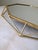 Modern Octagonal Lattice Frame Gold Mirror For Sale In Chicago - Image 6 of 8