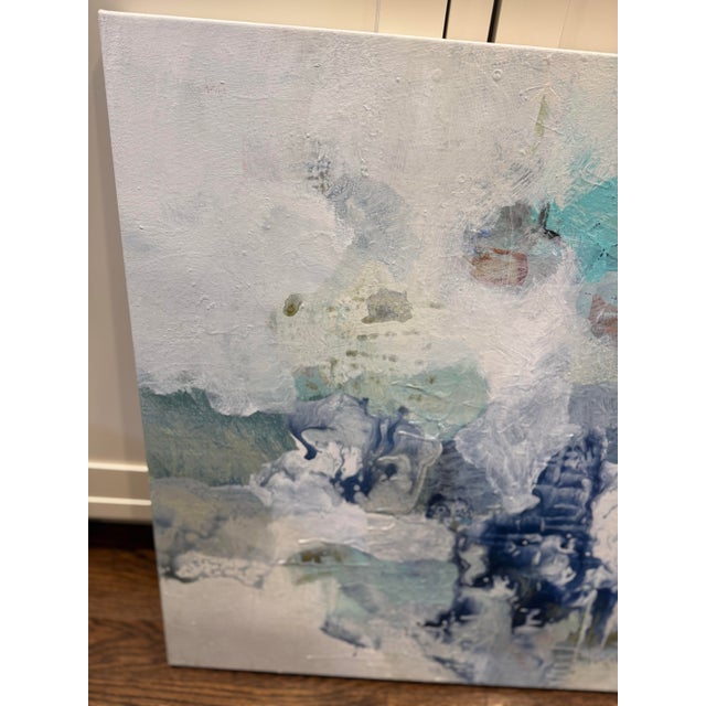 2020s Authentic Lisa Ridgers "Dream Flow I & II “ Original Diptych – 30" X 60" Each For Sale - Image 5 of 11