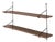 Mid-Century Modern Wall Shelf in Wood For Sale