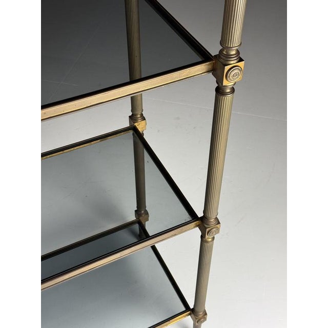 Mid-Century Metal Bookcase, 1960s For Sale - Image 11 of 18