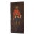Colonial Man Oil on Wood Painting, Vintage For Sale