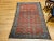 This exquisite vintage Persian Malayer rug, handwoven in the early 20th century, features a striking all-over geometric...