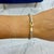 Silver David Yurman 925 Silver 5mm 14k Yellow Gold Buckle Classic Cable Bangle Bracelet For Sale - Image 8 of 8