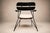 Three Armchairs in Ebonized Wood & Metal With Loose Cushion, Carlo Hauner, 1950s For Sale - Image 18 of 18