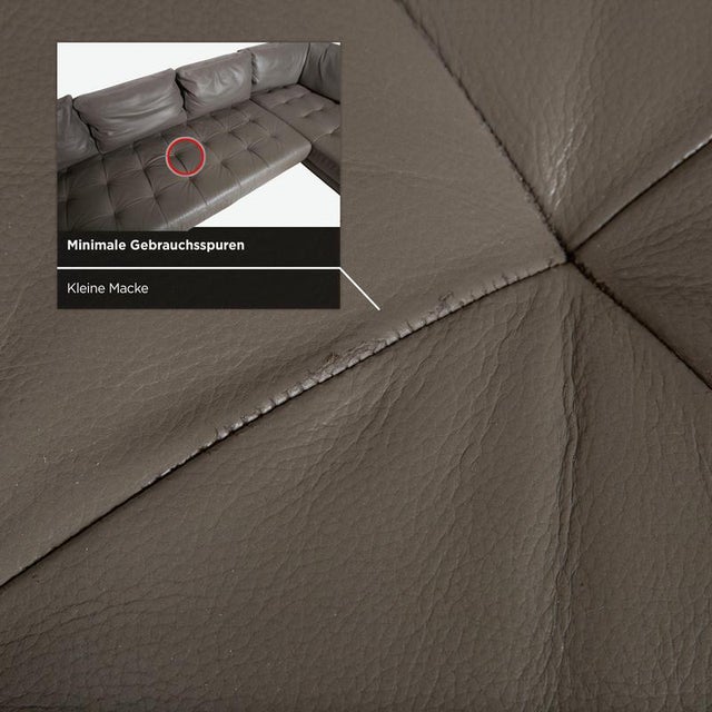 Animal Skin Serenity Leather Corner Sofa from Roche Bobois For Sale - Image 7 of 16