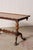Antique English Coffee Table With Scalloped Top + Carved Claw Feet For Sale In Charleston - Image 6 of 9