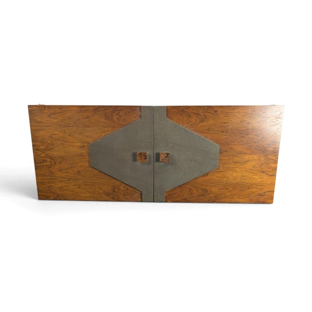 Vintage Mobile Bar in Teak, 1960s, Set of 4 For Sale - Image 16 of 18