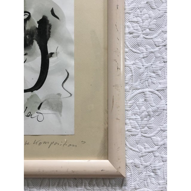 1960s “Abstrakt Komposition”, Peter Keil, 1965 For Sale - Image 5 of 8