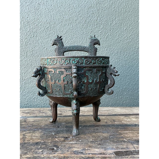 Vintage MCM Ice Bucket After James Mont For Sale In West Palm - Image 6 of 12