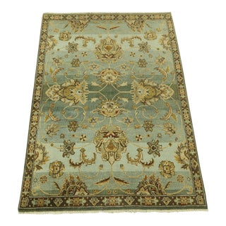 Ethan Allen Hand Woven Approx. 5x7 Area Rug For Sale