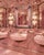 Venetian Rectangular Pink and Grey Murano Glass Mirror, 1970 For Sale - Image 11 of 13