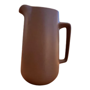 1960s Stoneware Pottery Ceramic Pitcher Metlox Manhattan Beach
