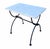 Mid Century Modern Wrought Iron & Marble Top Side Table. This listing is for one table, but we have two matching tables...