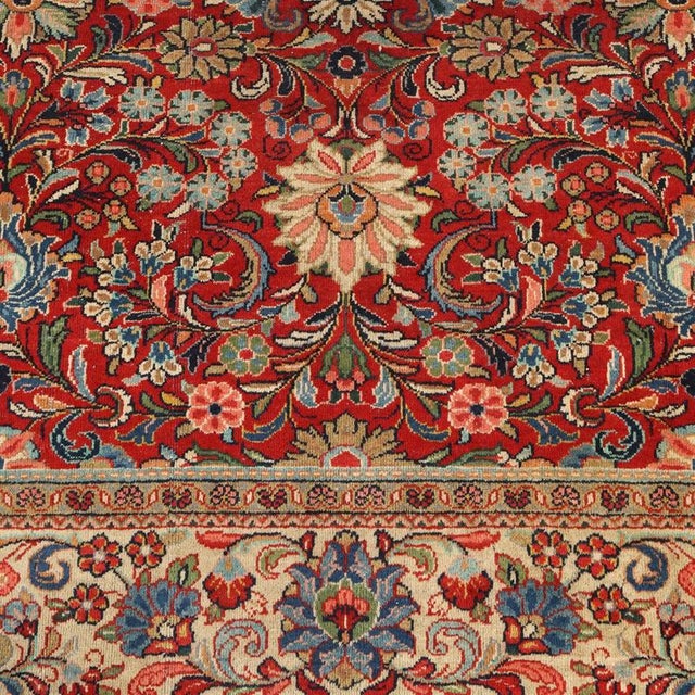 Middle Eastern Mahal Rug For Sale - Image 5 of 10
