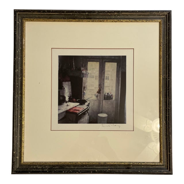 Vintage Ethan Allen Framed Art Prints - Model 07-2366 & 07-2365 - Pair For Sale