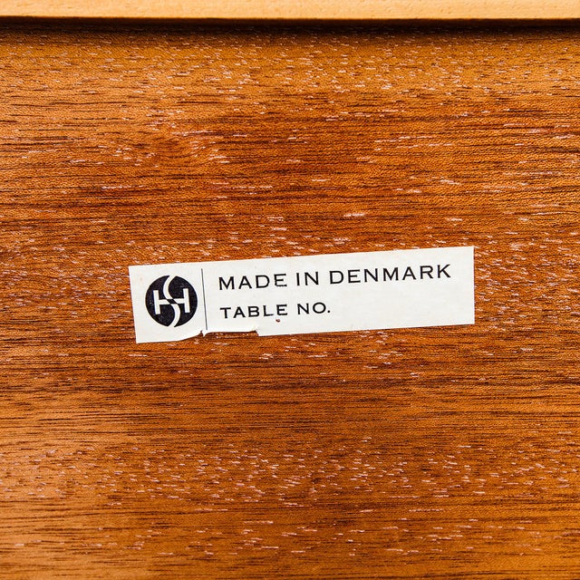 Brown 1960s Arne Vodder Danish Modern Expandable Teak Writing Desk For Sale - Image 8 of 18