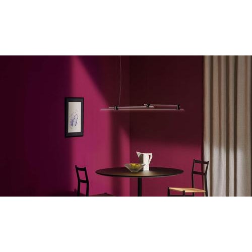 Metal Eitie Triangle Horizontal Lamp by Tobia Scarpa for Cassina For Sale - Image 7 of 8