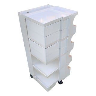 Boby Rollcontainer 4/4 by Joe Colombo for Bieffeplast, 1970s For Sale