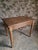 Vintage French Oak Desk and Bistro Chair in Beech, 1930, Set of 2 For Sale - Image 14 of 18