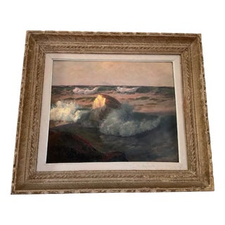 Vinogradov, Seascape, 1890s, Oil on Canvas For Sale