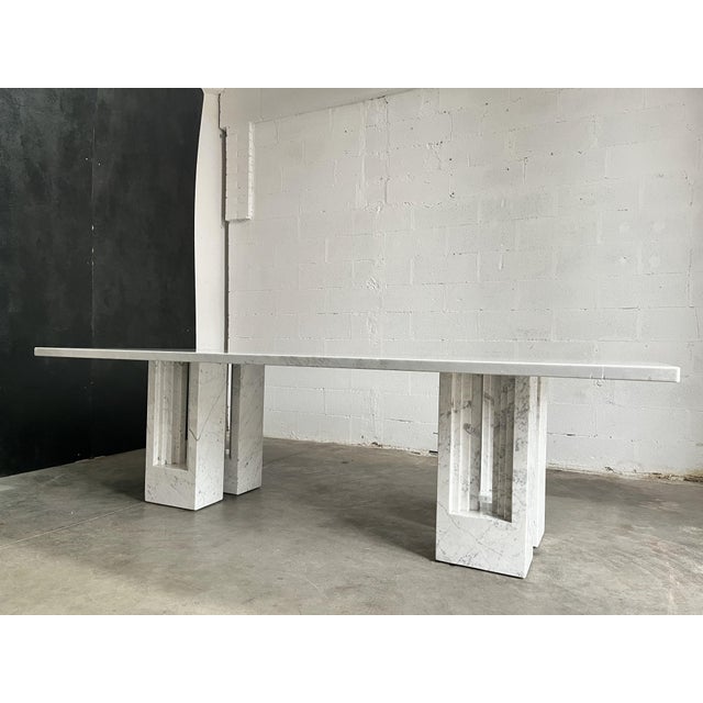 Carlo Scarpa Delfi 260 Table by Carlo Scarpa for Simon Gavina, 1980s For Sale - Image 4 of 16