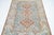 Sky Blue Antique Persian Shiraz Rug 3'1'' X 4'9'' For Sale - Image 8 of 10