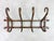 Antique Bentwood No. 1 Wall-Mounted Coat Rack from Gebrüder Thonet, 1890s For Sale - Image 4 of 11