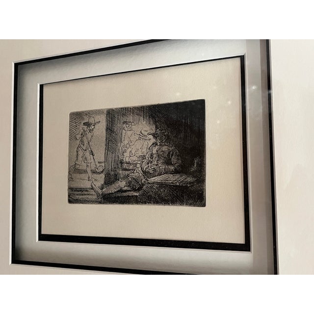20th-century impression from Rembrandt’s 1654 plate, created in the 1990s as part of the limited Millennium Edition of...