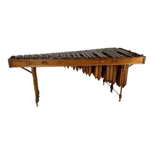 Edwardian Marquetry Marimba / Xylophone