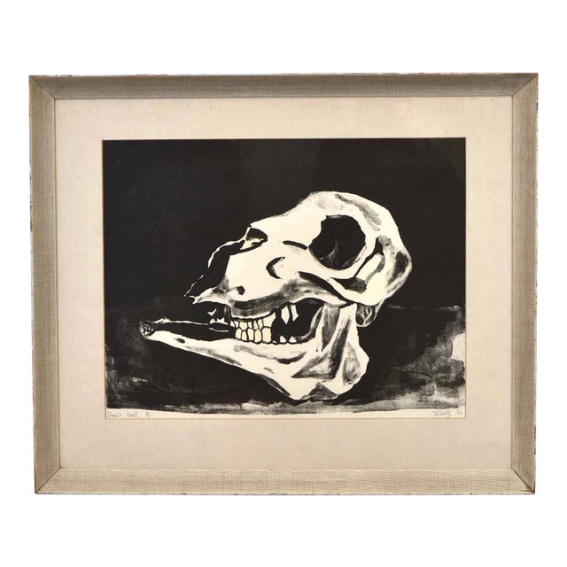 Sheep's Skull Print, 1964 For Sale
