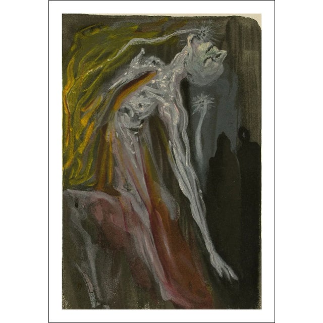 Artist: Salvador Dali Country: Spain Title: Hell 9 – The Furies Medium: Original Woodcut Marks: Not signed not numbered...