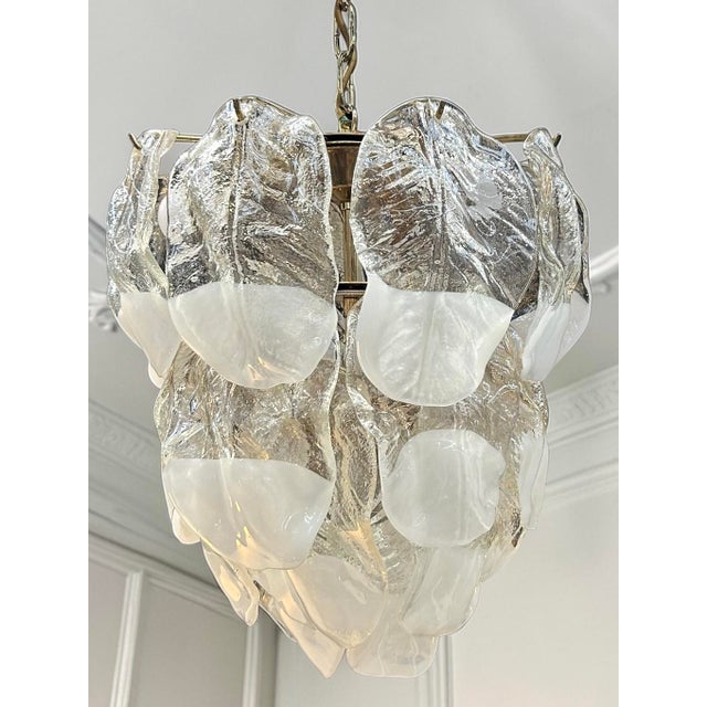 Vintage Italian Murano Glass Chandelier, 1970 For Sale - Image 14 of 14