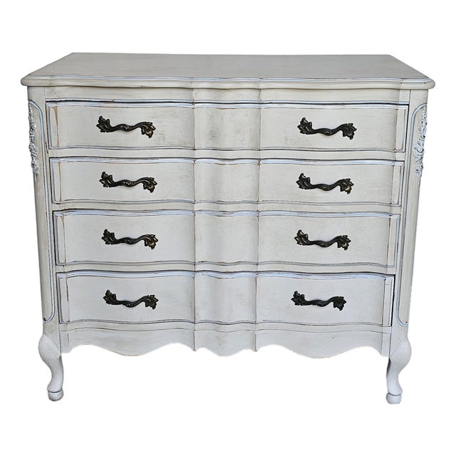 Vintage Small Chest of Drawers, Circa 1950s, Mahogany Tanglewood Chest For Sale