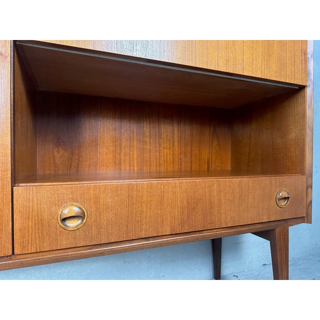 Vintage Highboard in Teak and Bakelite, 1950s For Sale - Image 6 of 17