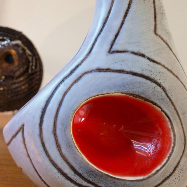 French Ceramic Vase by Robert Dupanier, 1950s For Sale - Image 15 of 18